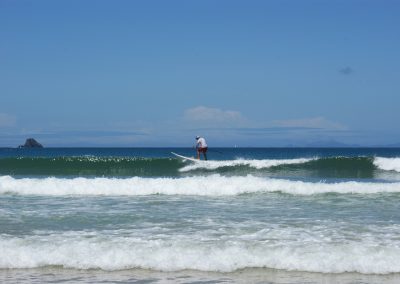 Paddle Boarder at Matauri Bay